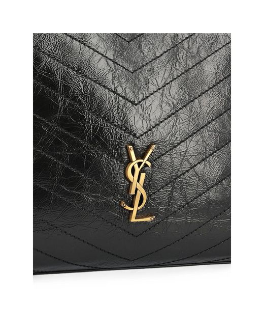 Saint Laurent Black Tote Bags