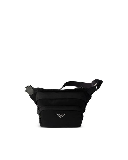 Prada Black Shoulder Bags for men