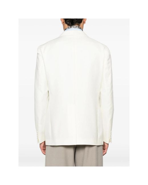 Tagliatore White Jacket for men