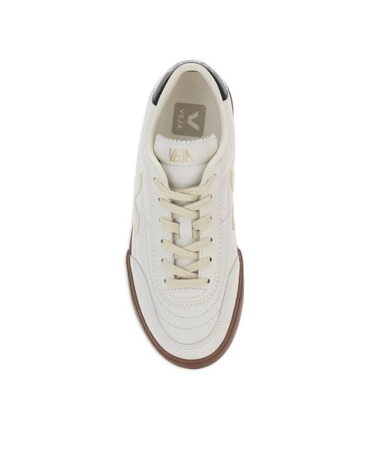 Veja White Panenka Leather Sneakers for men