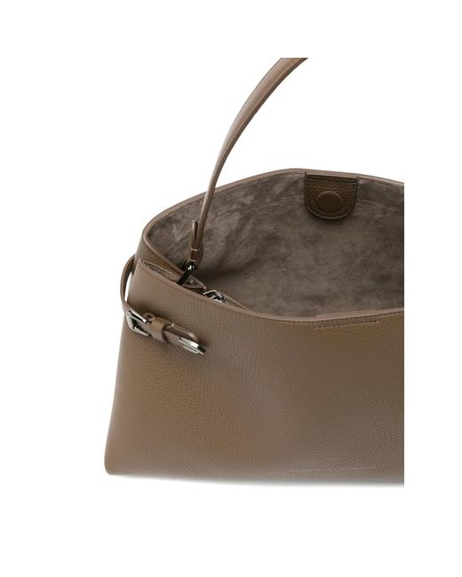 Brunello Cucinelli Gray Tote Bags