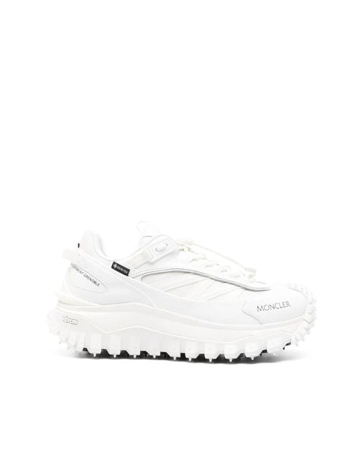 Moncler White Trainers