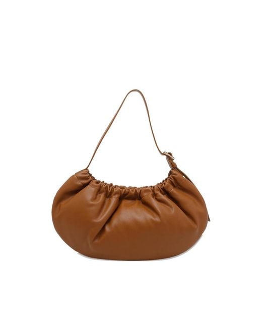 A.P.C. Brown A. P.C. Ninon Hoop Shoulder Bag