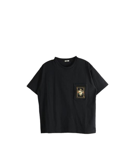 Bode Black T-Shirts & Vests for men