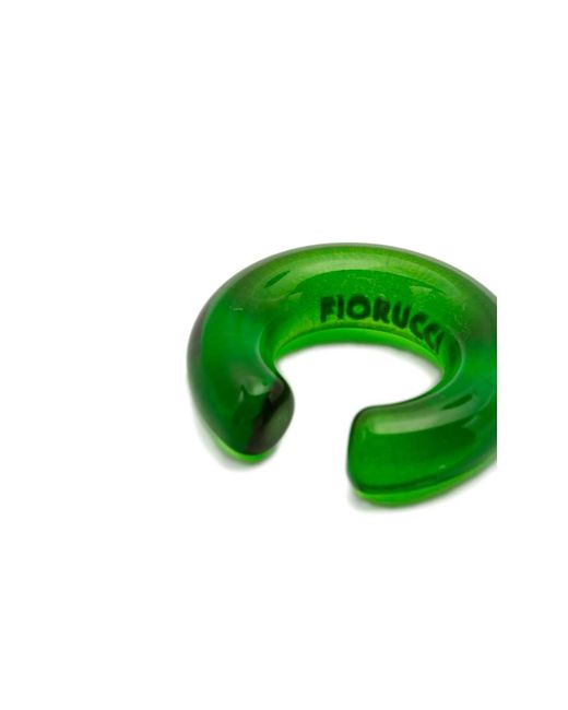 Fiorucci Green Translucent Ear Cuff