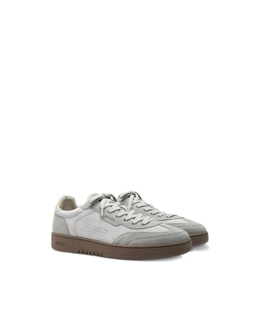 Axel Arigato Gray T-Toe Suede Trainers for men