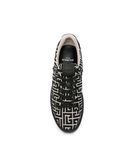 Balmain Black Sneakers for men