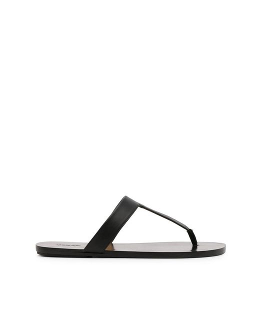 Marsèll Black Sottile Leather Sandals for men