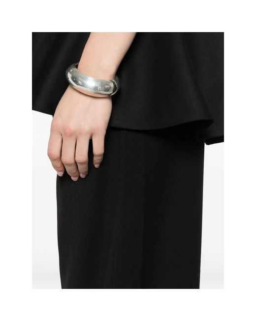 Gestuz Black Pocket Wide Trousers