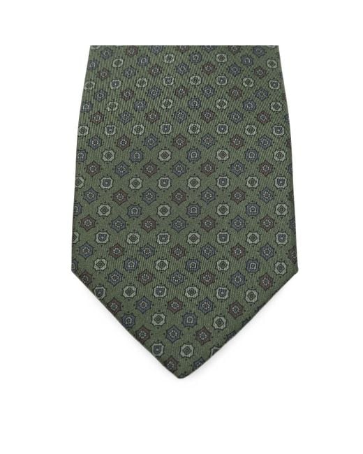 Ferragamo Green Ties And Bow Ties for men