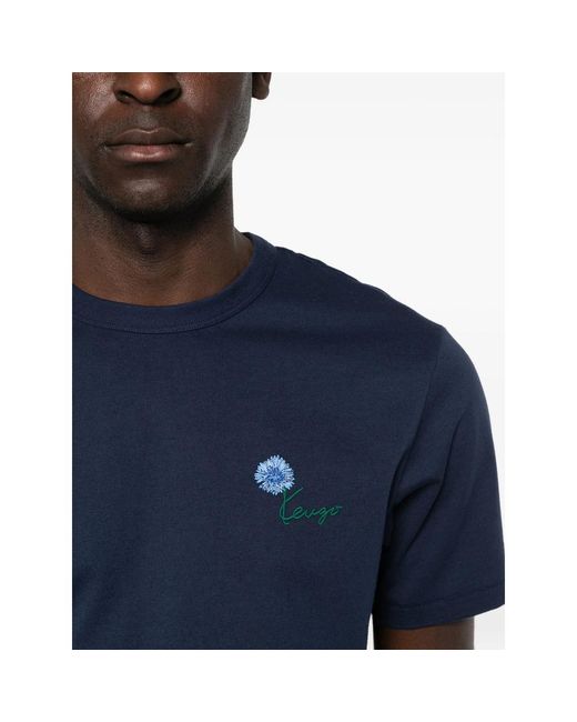 KENZO Blue T-Shirts & Vests for men