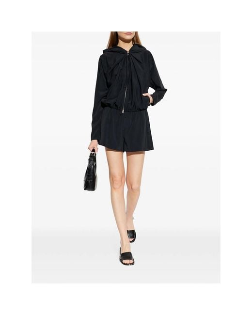 Alexander Wang Black Sweatshirt Silk-Blend