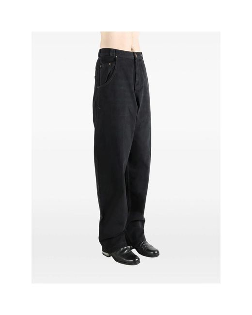 Willy Chavarria Black Bad Boy Jeans for men