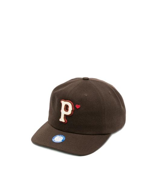 Paly Hollywood Brown P-Patch Baseball Cap for men
