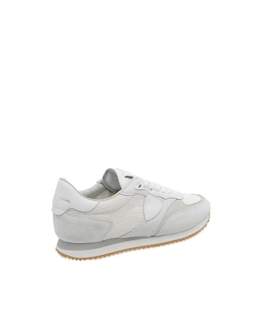 Philippe Model Sneakers White, Gray for men