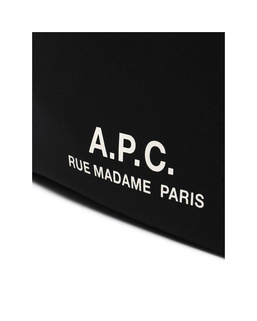 A.P.C. Black Bum Bags for men