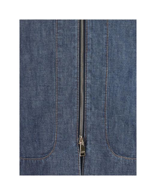 Fendi Blue Denim