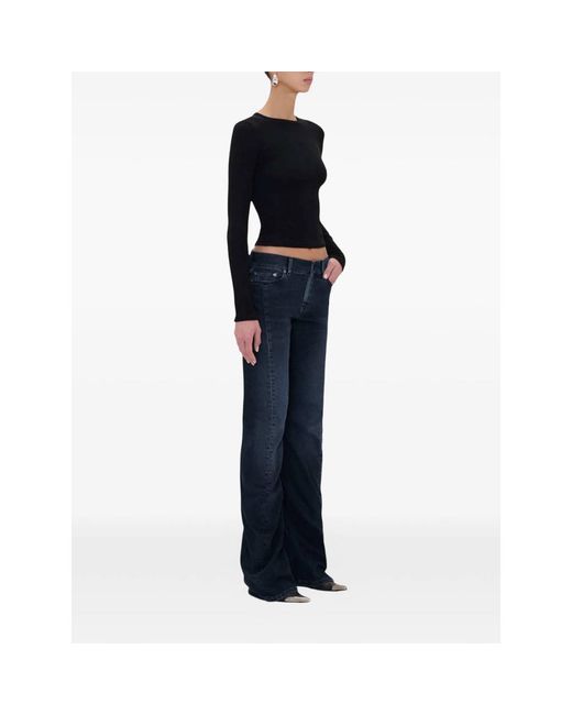 Haikure Blue Gery Five-Pocket Jeans