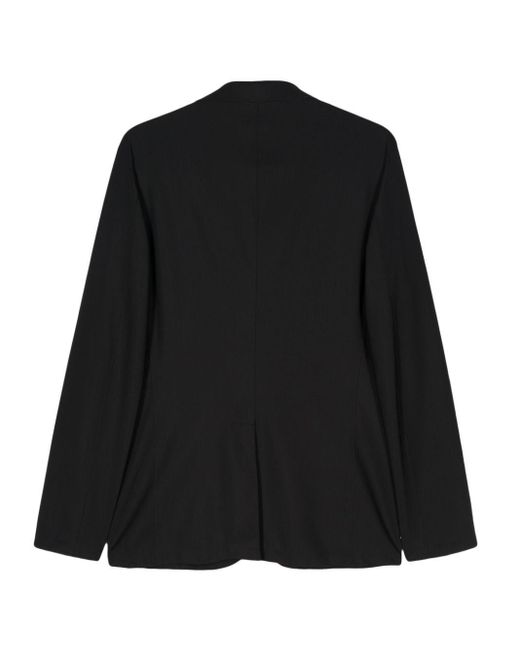 Herno Black Single-breasted Blazer Jacket for men