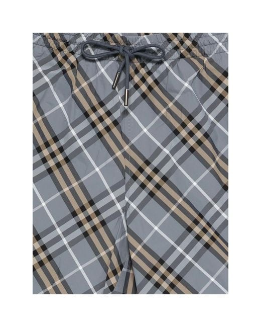 Burberry Gray Beachwear for men