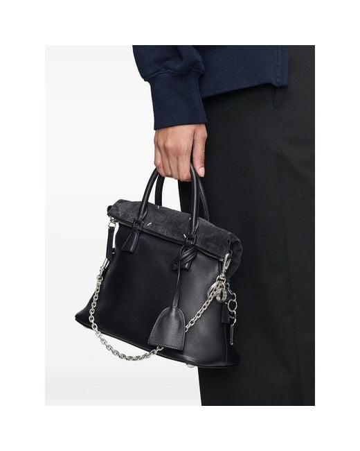 Maison Margiela Metallic Numeric Signature Engraved Bag Chain for men