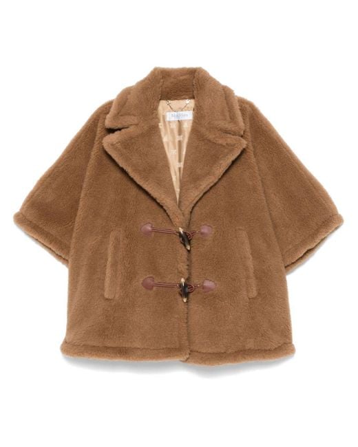 Max Mara Brown Shearling Coat