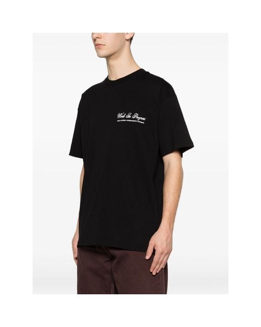 Carhartt Black T-Shirt Crew Neck for men