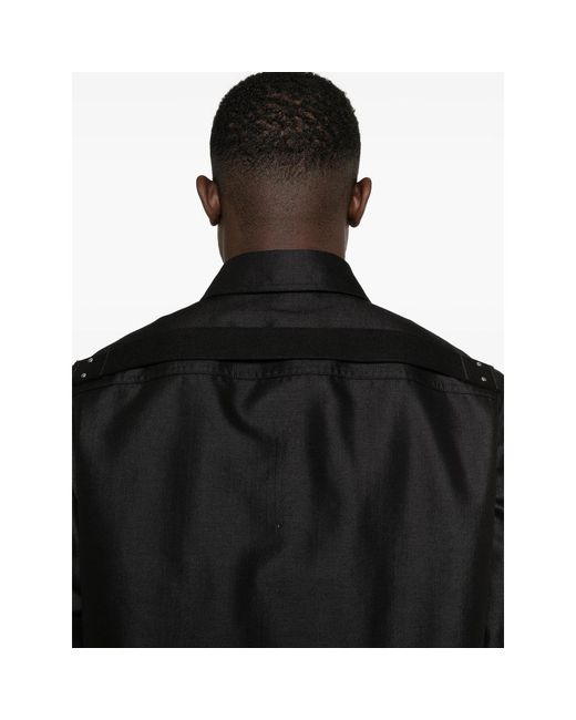 Rick Owens Black Jackets for men