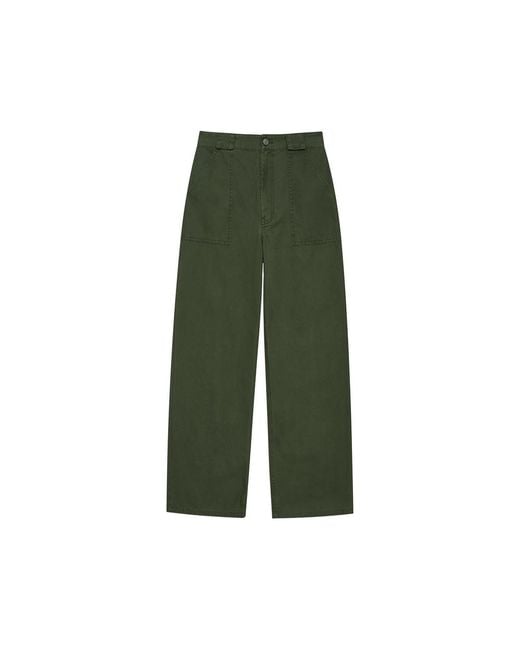 Anine Bing Green Denim