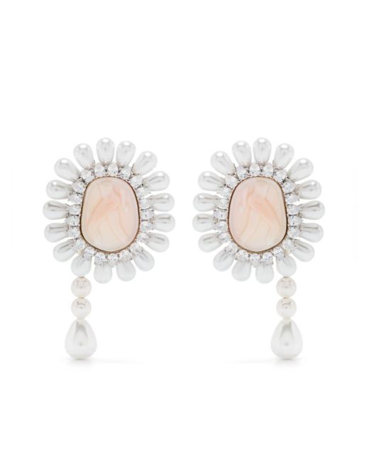 ShuShu/Tong White Maiden Pearl Earrings