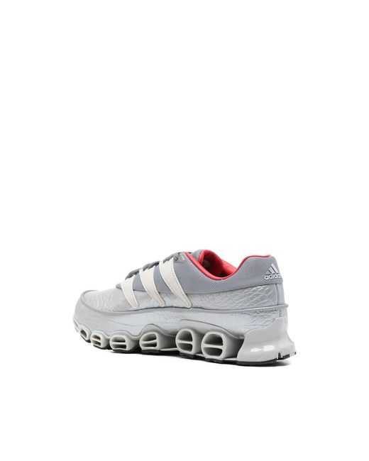 Adidas White Predator 94 Megaride Snake-Effect-Detail Sneakers for men