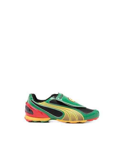 Puma X Ahluwalia Green X Ahluwalia V-S1 Touch-Strap Sneakers for men