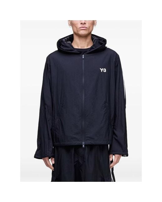 Y-3 Black Jackets for men