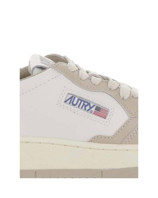 Autry White Sneakers