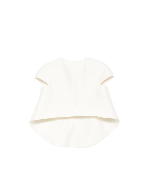 Balenciaga White Neutrals Tops
