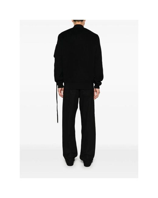 Ann Demeulemeester Black Jackets for men