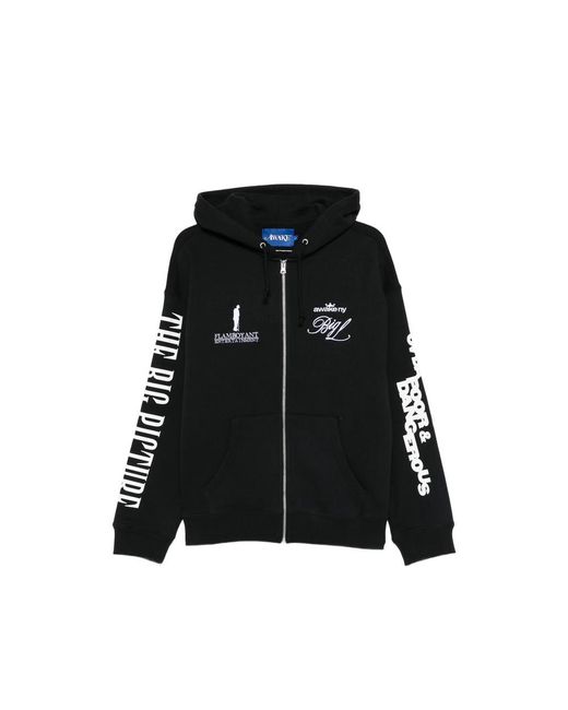 Awake Couture Black The Big Picture Hoodie for men