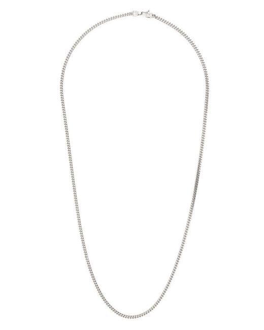 Tom Wood Metallic Curb-chain Necklace for men