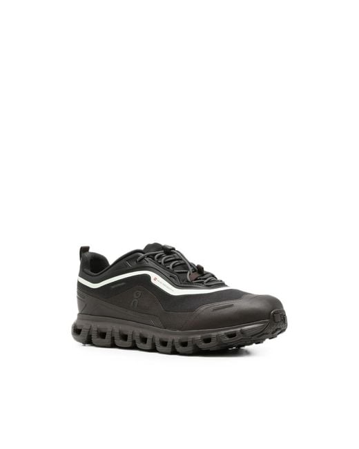 On Shoes Black Cloudaway Waterproof Sneakers for men