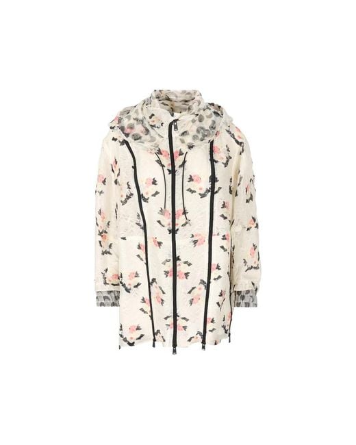 Fendi White Floral Jacket