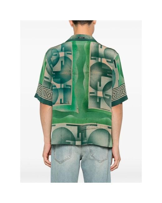 Versace Green Shirts for men