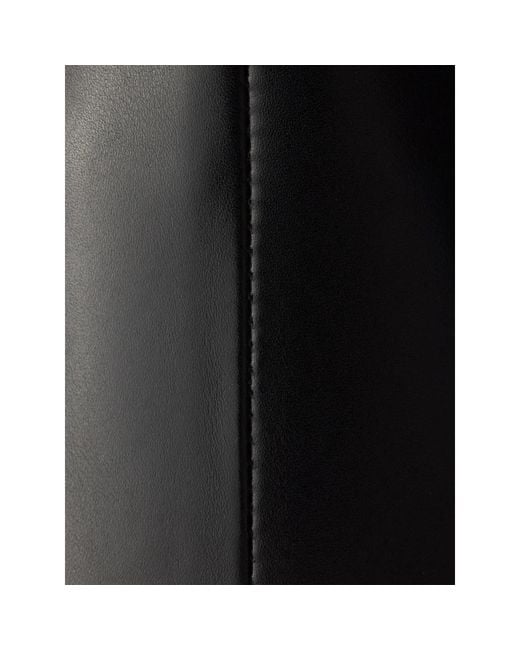 Prada Black Leather Booties