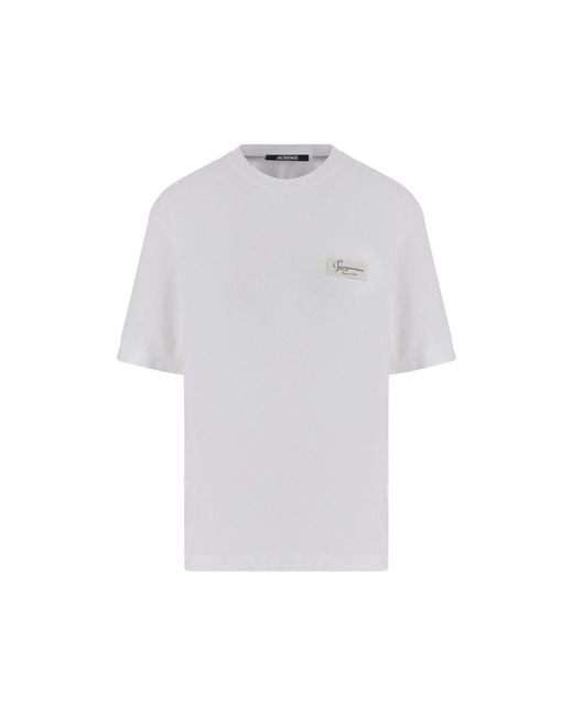 Jacquemus White T-Shirts And Polos for men