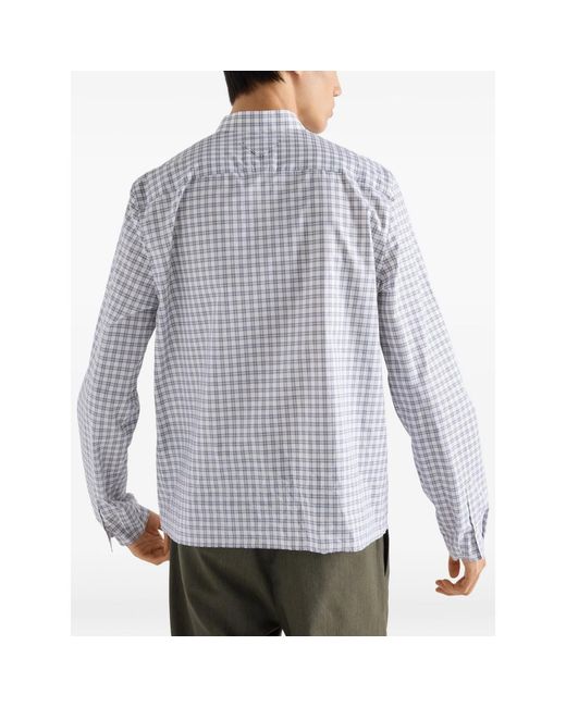 Prada Blue Shirts for men