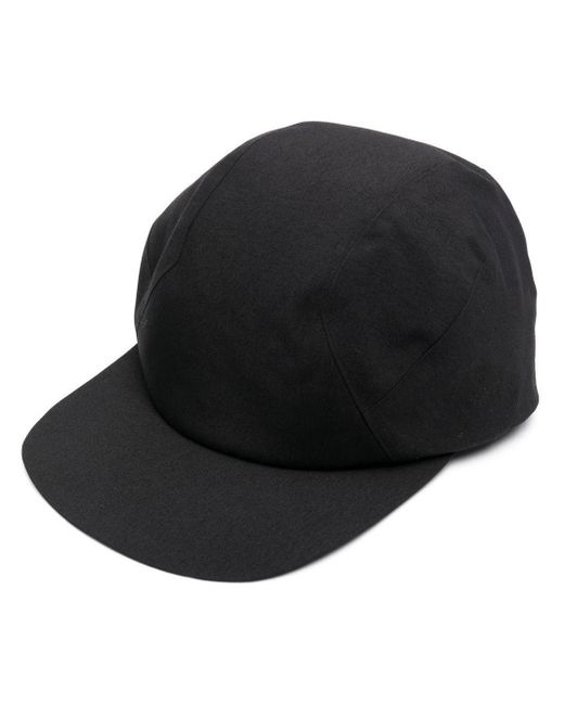 Veilance Black Plain Baseball Cap for men