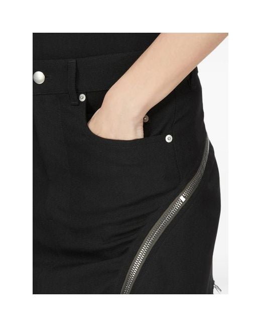 Rick Owens Black Skirts