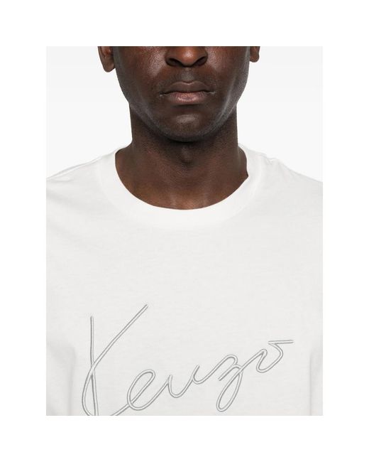 KENZO White T-Shirts & Vests for men