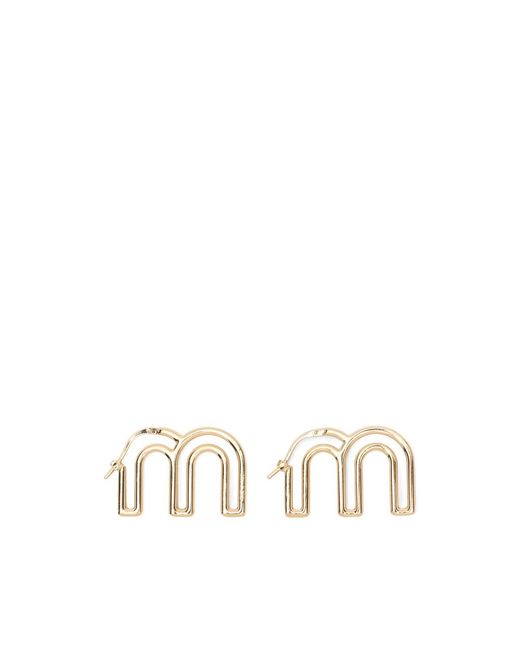 Miu Miu Natural Earrings