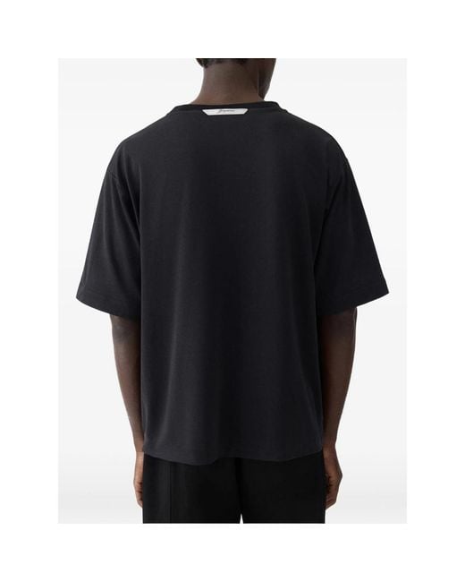 Jacquemus Black The Rond Carré T-Shirt for men