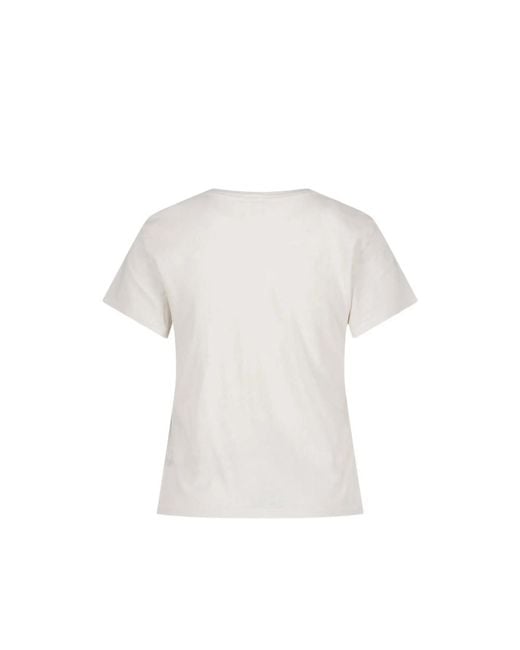 Re/done White T-Shirts And Polos